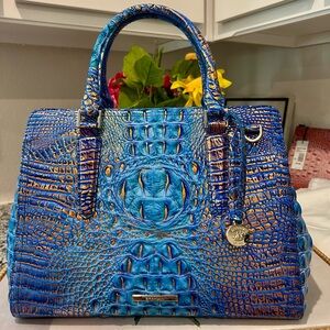 Brahmin Deep Azure Small Finley